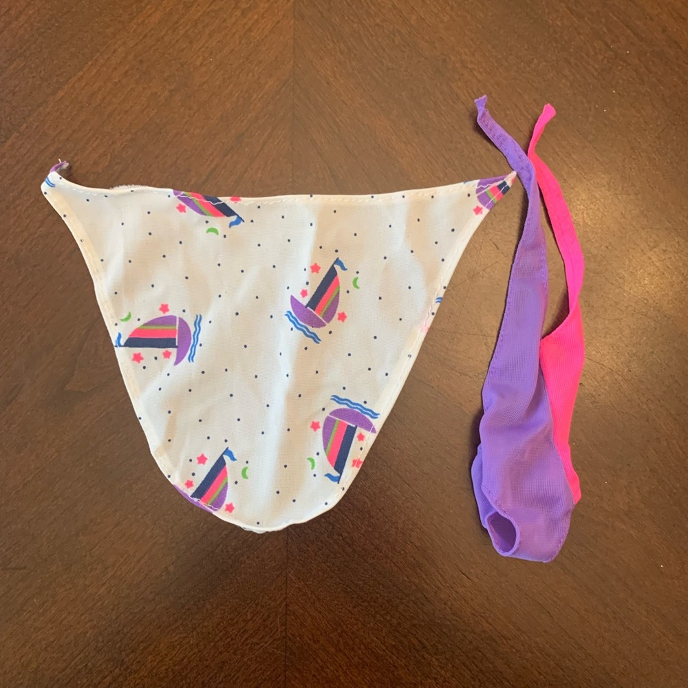Vintage Barbie Bathing suit and sarong